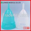 Reusable Colored Medical silicone Menstrual cup
