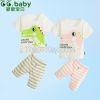 2015 Cotton Crocodile Summer Baby Boy Girl Clothing Set Baby Suits Short Sleeve Vest+Shorts Unisex Newborn Infant Clothing