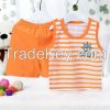 Baby Boys Clothing Set Summer Fashion Striped Cubs 100% Cotton 0-3 year Baby Girl Boy Clothes Set 2 Pieces