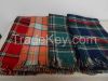 Woven Check Scarf Shaw...