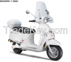 Electric scooters at c...