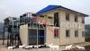 Quick-installed modular portable home used as affordable building