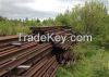 Scrap used Crane Rails