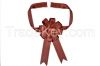 Satin Ribbon Bow Pre-made Bow with Stretch Loop
