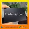 stainless steel metal card matt black metal business card