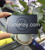 stainless steel metal card matt black metal business card