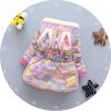 Wholesales Winter Thick warm rabbit cute baby coats outwear for girls