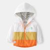 Spring Autumn Hooded Windbreaker Children multicolor Clothes Blazer Clothing Kids Boys Jacket Coat