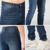 Wholesale custom logo high quality casual trousers fashion washed denim trousers men's jeans
