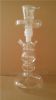 height:245cm clear glass hookah with leather package