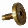 Precision brass CNC metal machining parts with degreasing finished, OEM design are available