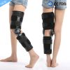 ROM orthopedic leg brace knee support adjustable hinged knee brace