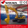 16 ton hydraulic mini crawler excavator with world famous engine brand