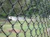 High quality black PVC coated Chain link fence