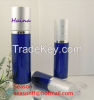 Aluminum lotion bottles airless cosmetic lotion bottles
