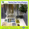 Popular Glossy Lamination Printing metalized beer label paper