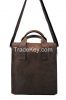Newest 2015 brand trendy wholesale pure genuine leather men`s shoulder handbags