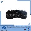 stable friction coefficient brake pad brake disc for Kassbohrer S328DT