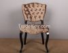 VINTAGE LINEN FABRIC Antique french style furniture dining chair