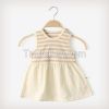 Organic cotton baby dress designs girl dress