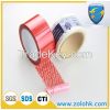 Custom printing adhesive tape, tamper proof cargo warning tape, China VOID tape, OEM sealing tape