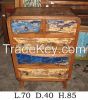 Living Room Cabinet - Boat Furniture -Recycled Furniture