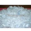 PET flakes hot washed clear