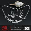 316L stainless stee jewelry set for lady