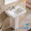 Bathroom ceramic hand wash sink Top china two piece bathroom sink fancy wash basin porcelain basin