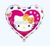 18" heart decoration balloon