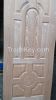 MDF&HDF moulded veneer/melamine door skin