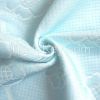 Top Quality Wholesale/Mix Order Fabric Aqua Blue 100% Polyester Jacquard Scuba Knitting Fabrics for Memory Foam Mattress