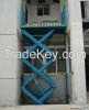 Stationary garage scissor lift platform