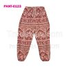 Harem Comfort Pants for Women/Men/Unisex , Great for Yoga/Sport/Outdoor, Long/Short Pants, Handmade in Thailand, Boho/Gypsy/Harem/Hippie Pants, Oriental Elephant Print
