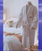 Bathrobe for hotel, Tuxedo style bath robe