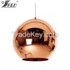 Hot selling products modern glass pendant lamp