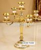 Aluminium Iron Brass Candle Holder