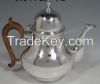 Brass Steel Silver Teapot