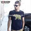 Viishow summer style casual o-neck animal men's t-shirts