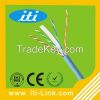 High Quality Bare Copper 24AWG Cat6 UTP LAN Cable Network Cable with CE/ISO/ROHS Approved