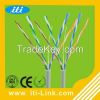 High Quality UTP Cat5e Network Cable/ Lan Cable Fluke Passed with CE/ISO/ROHS approved