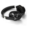 Foldable bluetooth stereo headset with microphone