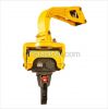 Excavator vibratory hammer hydraulic pile driver