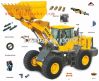China most popular1.8T wheel loader SDLG LG918 with good quality FOR SALE