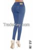 High Waist Slimming Shaping Butt Lift Jeans Fashion Embellished details