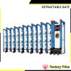 Highest quality Aluminum alloy Electric Retractable Gate