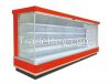 Vertical supermarket multideck refrigerator freezer cooler display cabinet