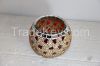 red turkish mosaic lamp mosaic candle holders