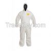 45gsm SF microporous nonwoven anti chemical liquid particulate spatter disposable white lab coat