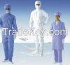 45gsm SF microporous nonwoven anti chemical liquid particulate spatter disposable white lab coat